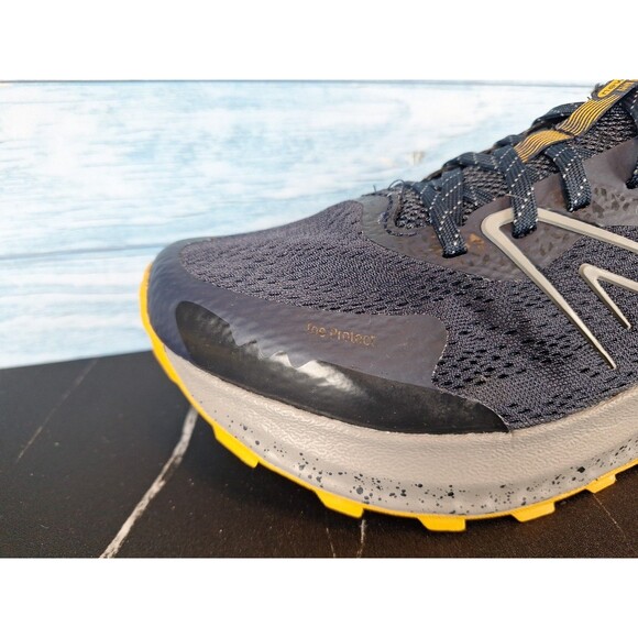 New Balance DynaSoft Nitrel v5 Trail Running Shoes Navy Gray Yellow Men\'s Sz 8.5 main image 14